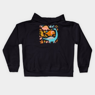 dino grunge collection Kids Hoodie